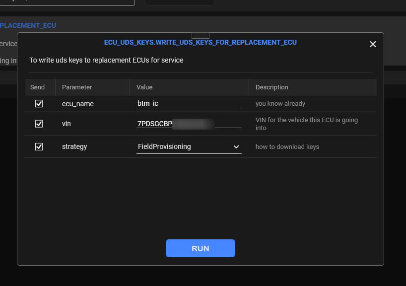 Konfiguracja parametrów zadania diagnostycznego w LOKI PRO 1.0.8