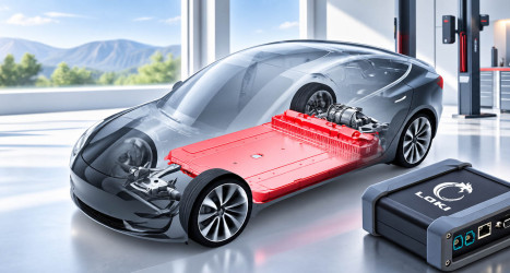 Діагностика високовольтної батареї Tesla