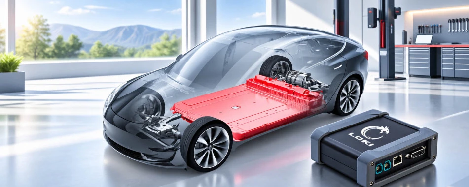 Tesla High-Voltage Battery Diagnostics